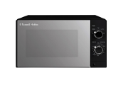 Picture of Black Digital Solo Microwave with 5 Power Levels, Automatic Defrost, 8 Auto Cook Menus