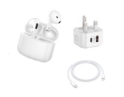 Picture of Pro 6 AirPods Enhanced iPhone Compatible Earbuds with Advanced Active Noise Cancellation