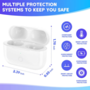 Picture of Wireless Charging Case for AirPods Pro, High Quality apple airpod pro charging case replacement with Integrated Sync Button