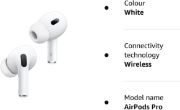 Picture of  AirPods Pro (2nd generation) With Charging Case- Bluetooth Noise Cancelling Wireless Airpods