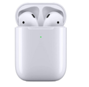 Picture of Apple Airpods  2nd Generation With MagSafe Wireless Charging Case  For iPhone 14/13/12/11/8/7/ and Support all iOS devices