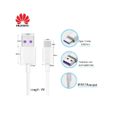 Picture of HUAWEI USB Type C Superfast Charging Data Cable for Select Models P9, P9 Plus, P10 & Above