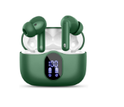 Picture of Wireless Earbuds Bluetooth 5.3, 36H Playtime, 4 ENC Mics, IP7 Waterproof, Hi-Fi Sound, LED Display, Green