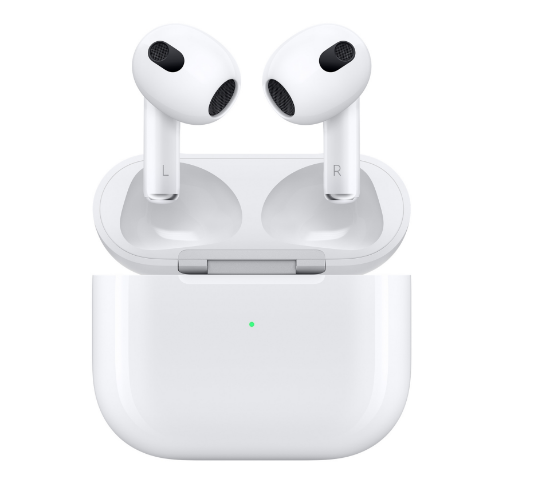 Picture of Apple AirPods (3rd Generation) - MagSafe Wireless Charging Case | For iPhone, iPad & MacBook | Seller Warranty Included