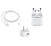 Picture of Apple AirPods (3rd Generation) with MagSafe Charging Case | Enhanced Audio for iPhone, iPad, MacBook | Backed by Seller Warranty