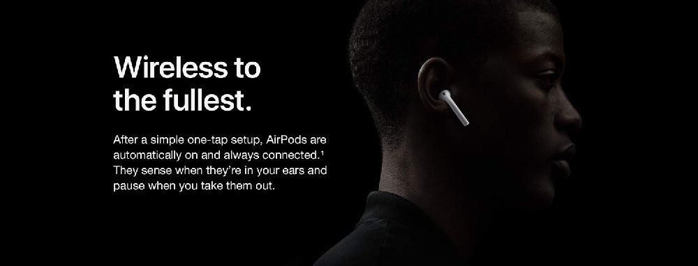 apple airpods enhanced product description